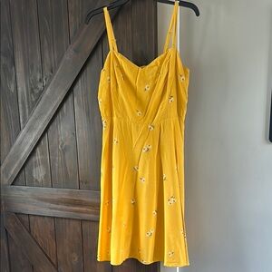 Yellow Floral Sundress